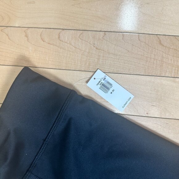 New NWT OLD NAVY Active PowerPress Go Dry Leggings Pants Black Size 8 - Picture 3 of 6